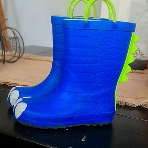 Dinosaur Rainboots